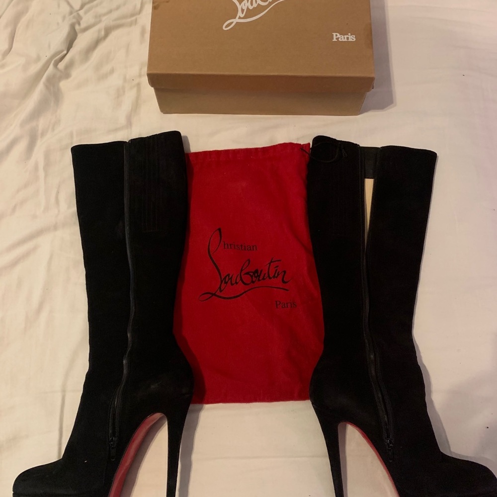Christian Louboutins Bianca botta boots